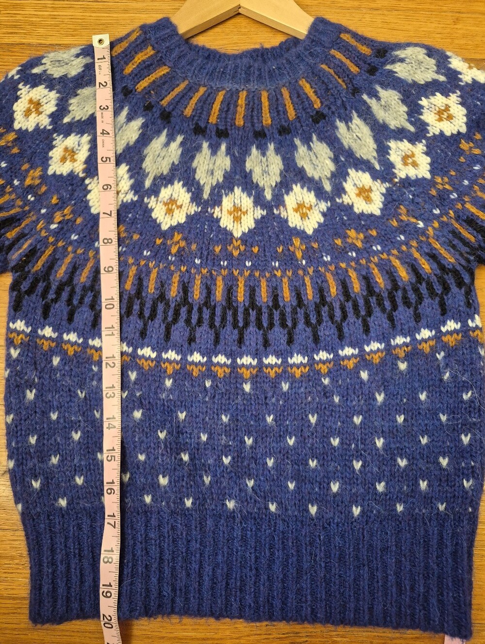 Rag & Bone Fran Fair Isle Alpaca Wool Blend Sweater Size XS - Picture 7 of 7
